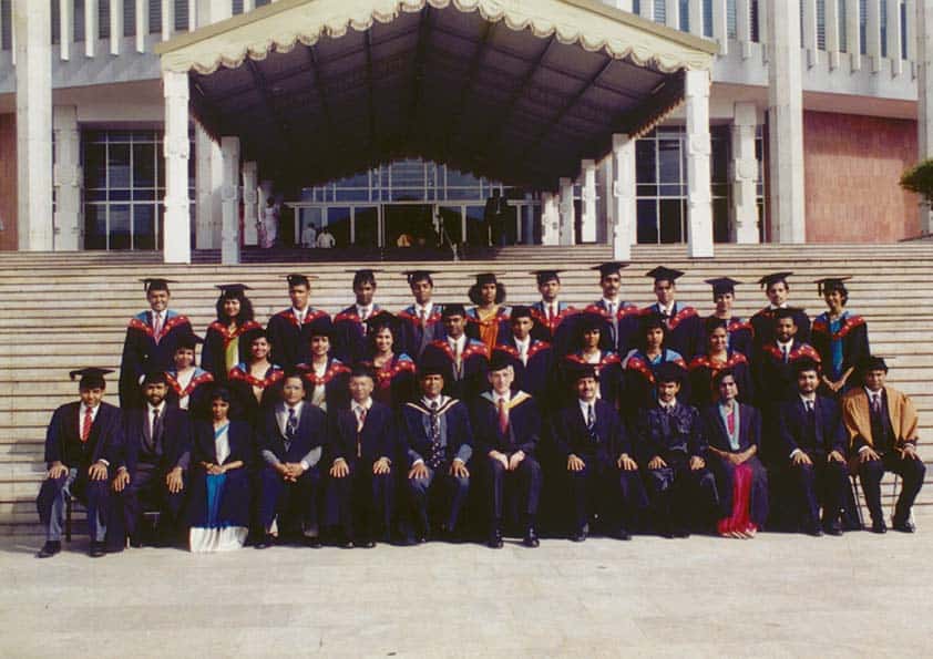 IIT first batch of students